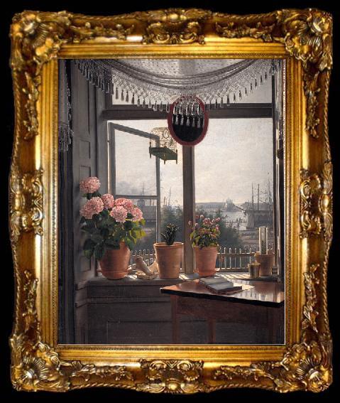 framed  martinus rorbye View from the Artist